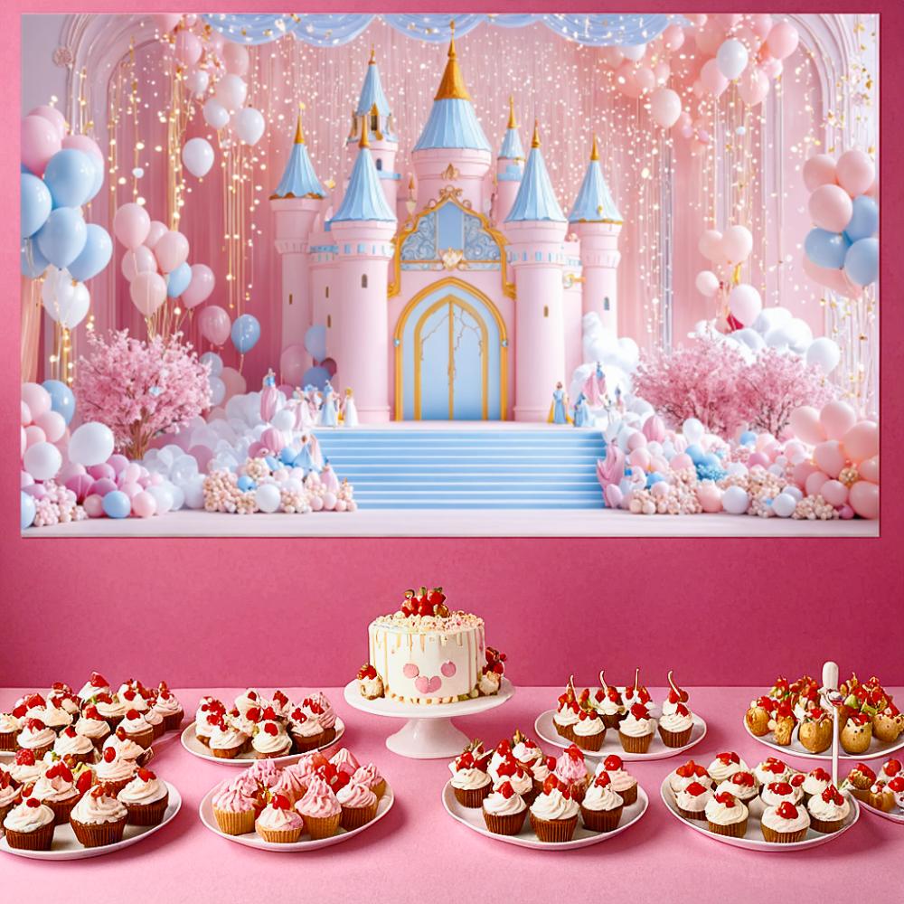 Photographic Background Polyester Photography Decor Foldable Decoration For Birthdays Weddings Parties