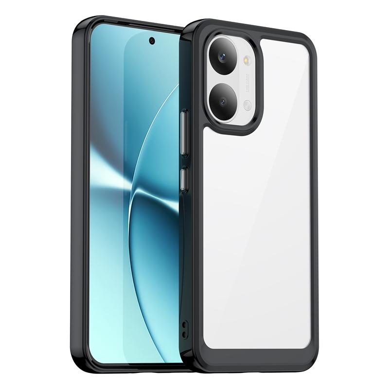Transparent Colorful TPU Phone Case for Xiaomi Poco X8 Pro Max Protective Cover Frame Fundas Coque Capa