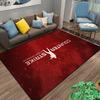 CSGO Game Logo Printed Flannel Carpet, Non-slip, Suitable for Bedroom, Living Room, Children's Room Decoration