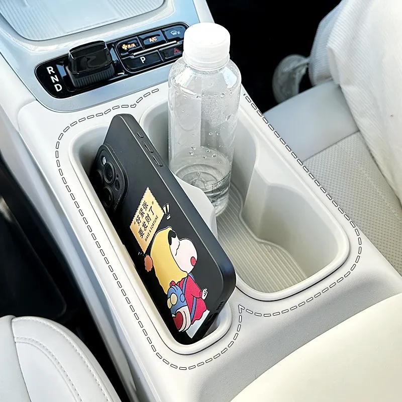 For Geely 2025 2026 Xingyuan EX2 eMAS 5 Cup Holder Pad Center Console Storage Box Organizer Interior Modification Accessories