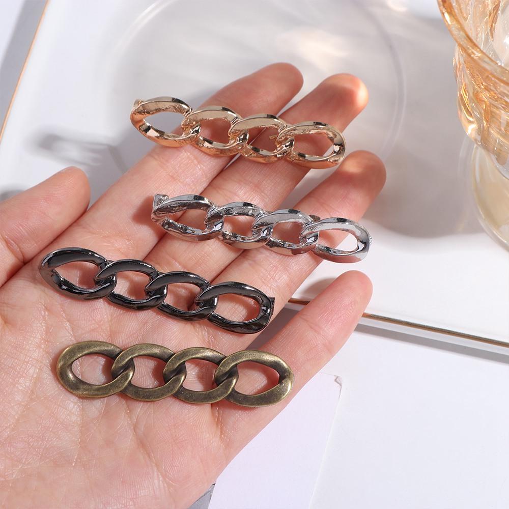 Button Clasps Pants Button Tightener Waist Buckle Twist Chain Brooches Skirts