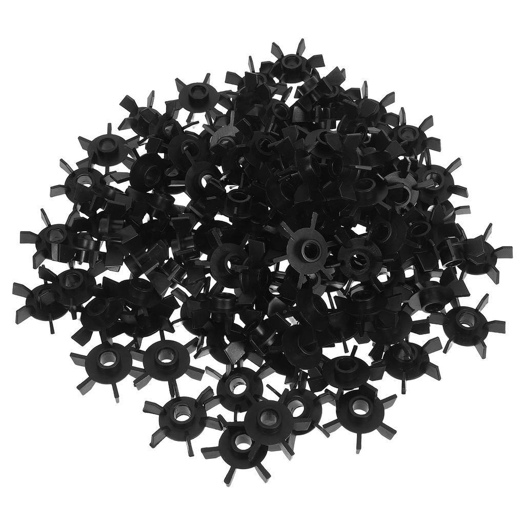 100Pcs Universal Plastic Fan Blade for Electric Motor Condenser Replacement Heavy Duty Motor Compressor Fan Blade Household