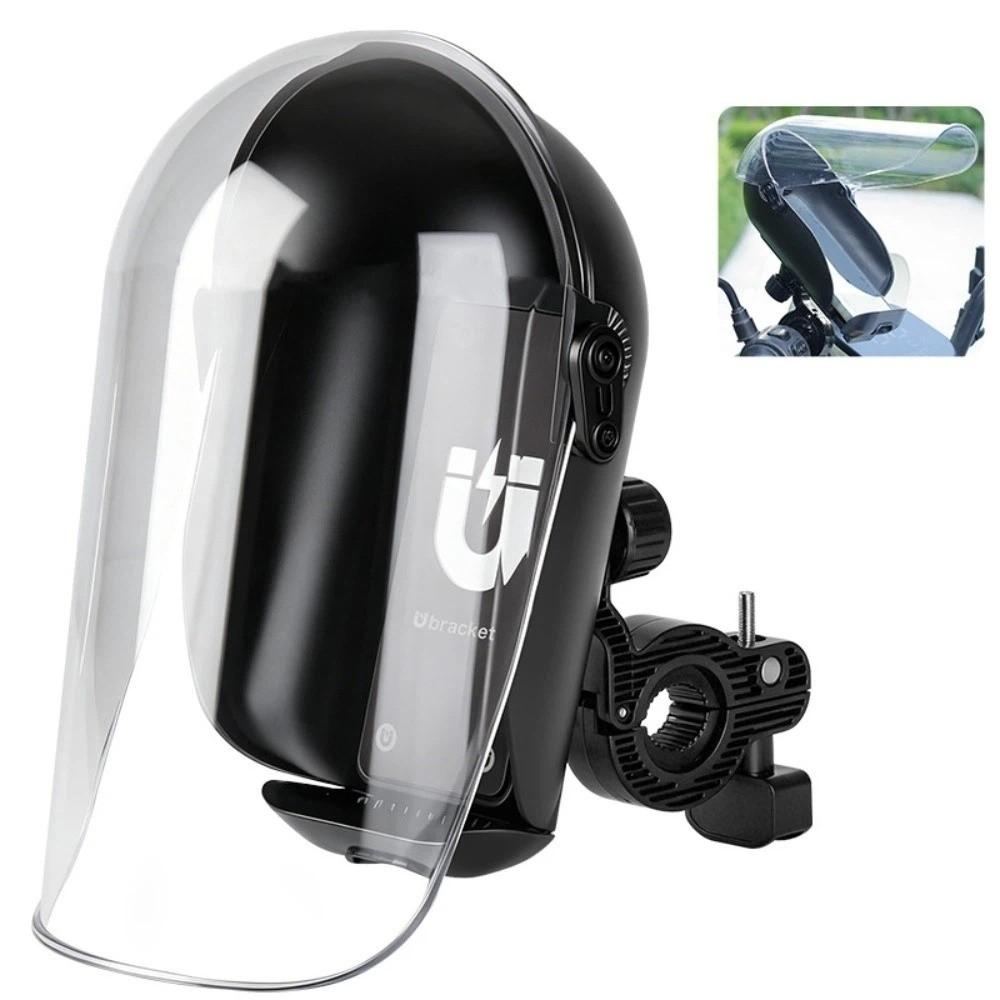 Extended Sun Visor Navigational Phone Bracket Magnetic Phone Bracket For Electric Vehicle Transparent Cover