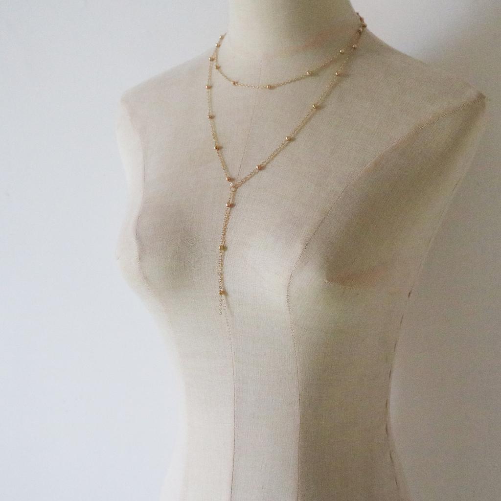 European And American Fashion Jewelry, Long Necklaces, Multi-Layer Collarbone Chains, Fashionable And Simple Personalized Jewelry, Party Accessories