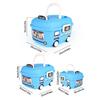 Multicolor Storage Boxes Multi-functional Multi-size Pulley Carrying Box Plastic Cartoon Car Organizier Box Home Organizier
