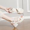 Not Tired Feet Platform Sandals Women's Super Soft Spring and Summer New Small 6 Cm Height Increase Open-toed Roman Shoes Small Size Shoes