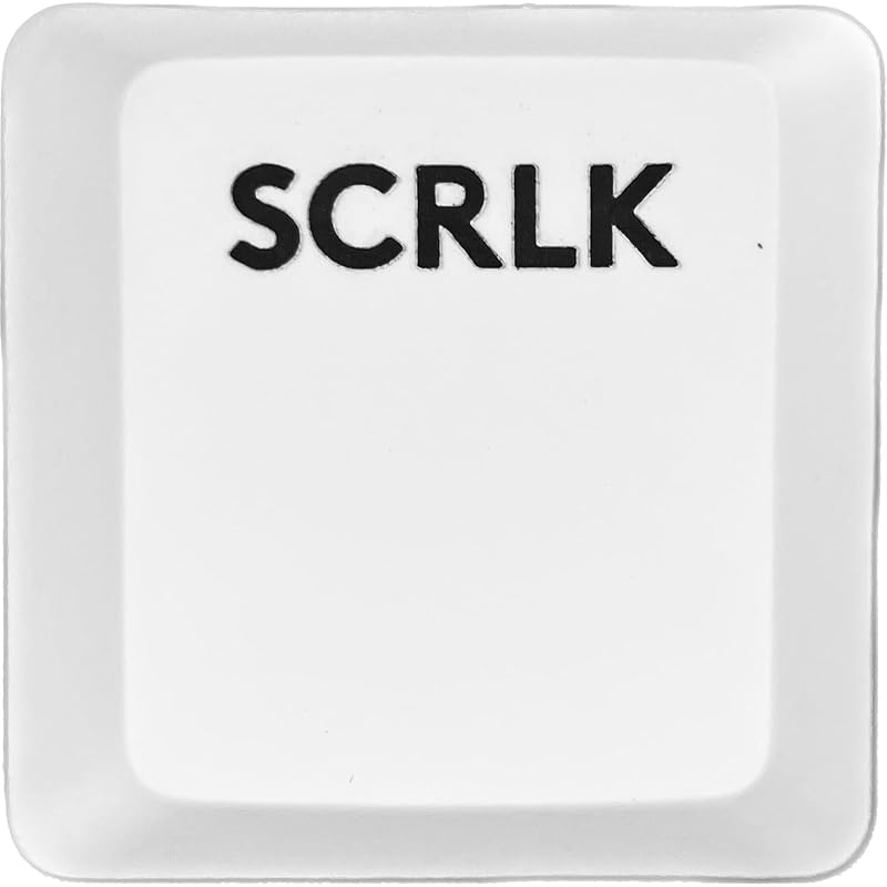 

logitech G913/G913TKL/G915 replacement keycaps [Sold as 1 piece] (Light-emitting compatible) [BERGBUCH] (SCRLK, White)