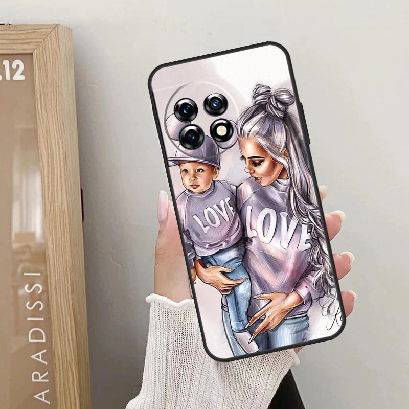 Fashion Super Mom Case For OnePlus Nord CE 5 3 4 Lite N20 N30 OnePlus 13T 10T 8T 11 12 13 15 R 9 10 Pro Cover