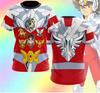 Anime Saint Seiya Pegasus Cosplay 3D Children's T-Shirt Fashion Cool Daily Unisex T Shirt Street Personality Y2k Tops Summer Clothing