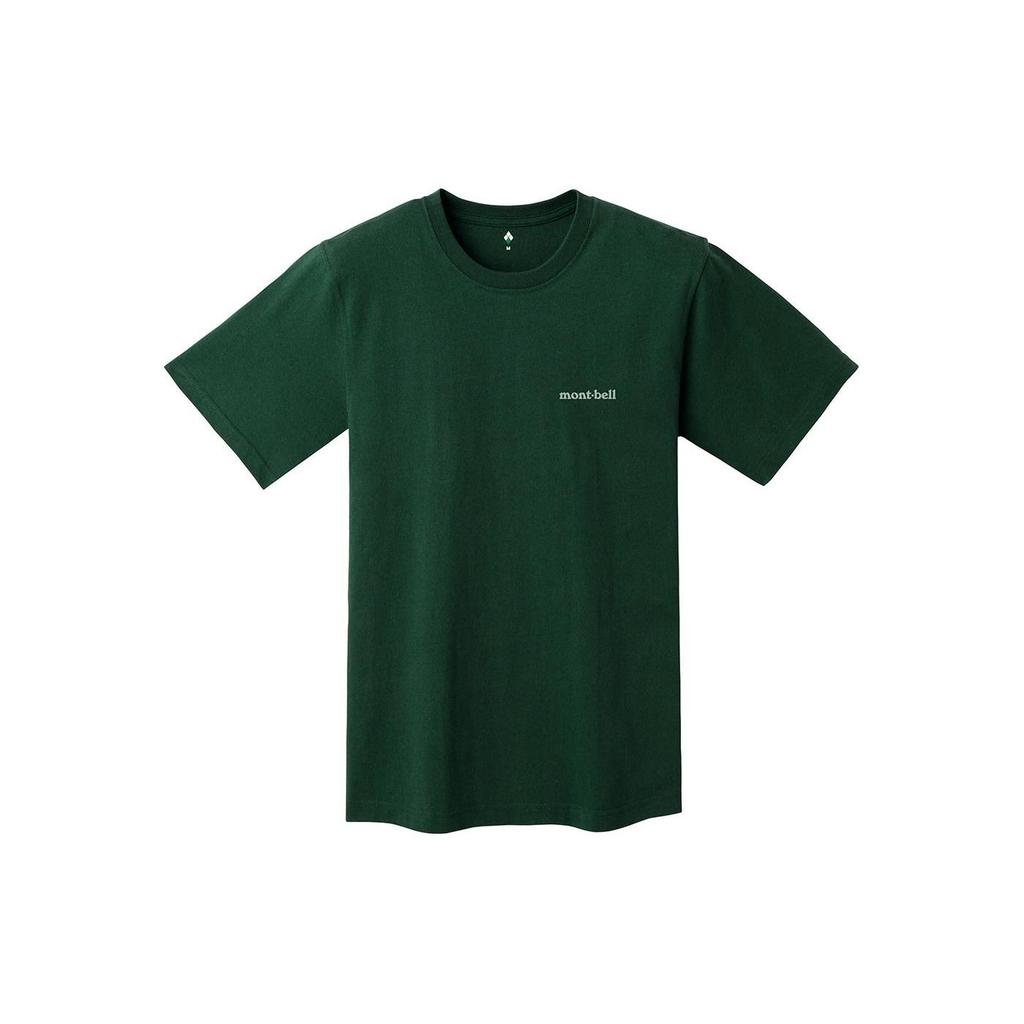 MONTBELL T-Shirts Men's Crew Neck Moderate 2104792