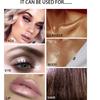 Makeup  Blush Stick Cream Blusher Waterproof Long-lasting Lip Cheek Eye Multi-use Stick Make-up for Women Face Glitter High Gloss Powder Face Contour