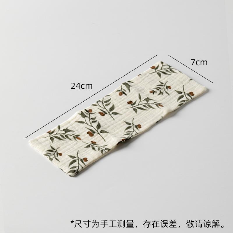 Linen Fabric Rectangular Water Absorbent Oil Painting Tea Towel Ancient Tea Napkins Tea Cloth Chinese Tea Set Equipment Craft