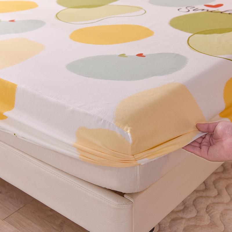 Fitted Sheet Home Bed Cover Summer Spring Winter Mattress Covers With Elastic (Without Pillowcase)