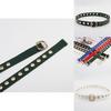 Simple Solid Color Porous Design Women Casual Canvas Belt With Square Buckle For Daily Wear