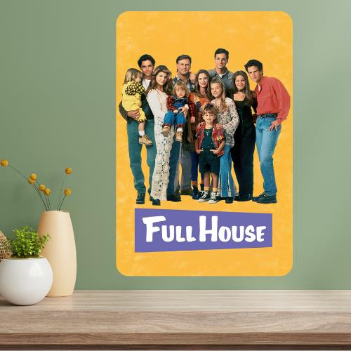 

Full House Classic TV Show Metal Poster Sign 20x30cm（7.8x11.8inch）