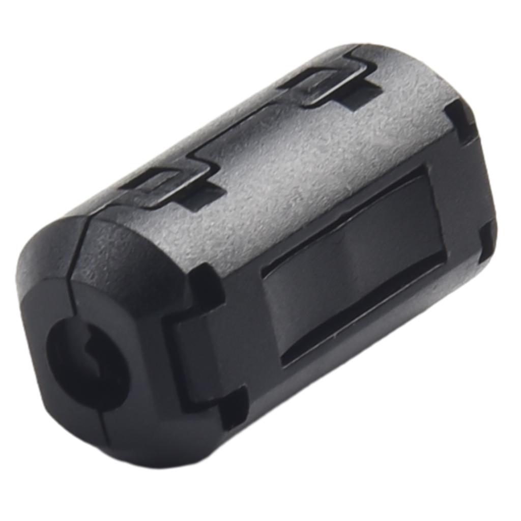 10Pc 5mm Toroidal Core Ferrite Bead Clip Choke EMI RFI Noise Filter Clip Noise Suppressor Filter Ring For USB/Video Cable Power