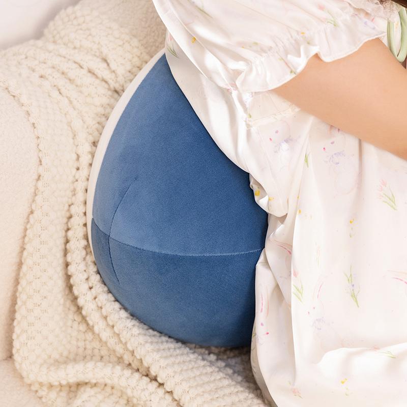 Blue Whale Plush Toy Down Cotton Stuffed Ultra Soft Aquatic Animal Cartoon Plushie Sleeping Pillow Companion Men Gift
