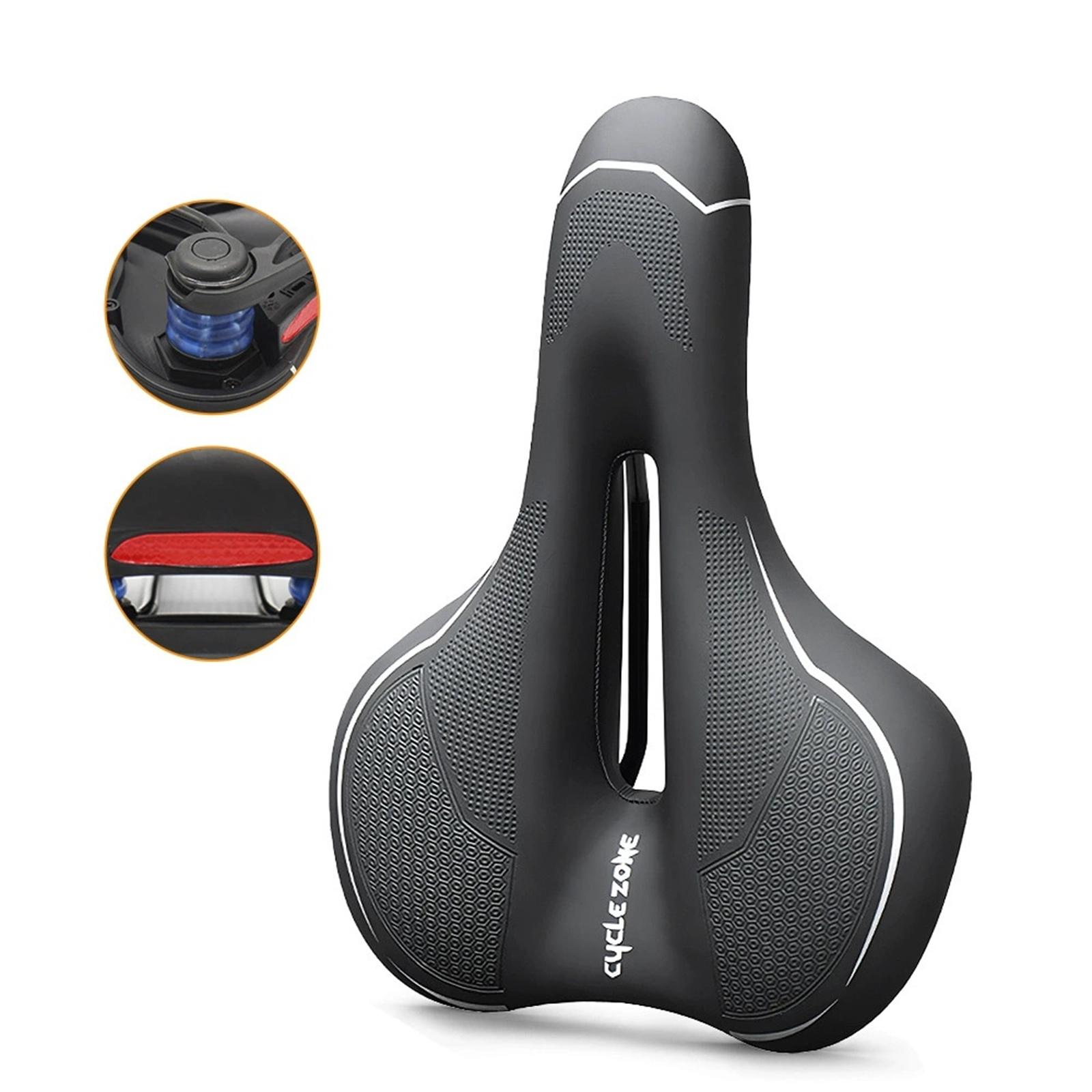 

-Absorbing Seat Cushion – Universal Soft Silicone Saddle, Comfortable & Breathable for Mountain Cycling One Size