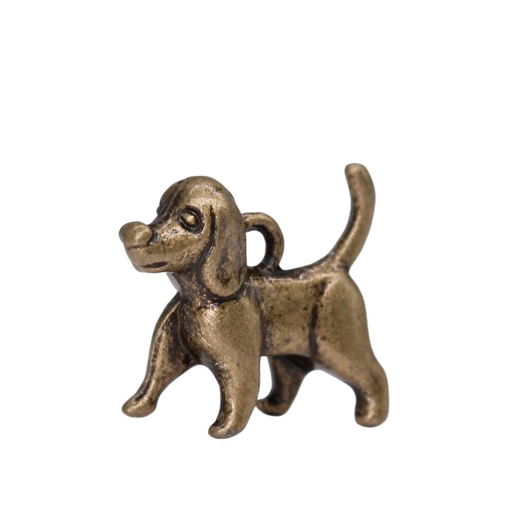 

5шт 3D милый щенок собаки подвески кулон ожерелье античный бронзовый цвет 15X14X5mm
