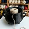 Desktop Yarn Organizer 3D Printed Bowl Smooth Rotating Circular Knitting Tool for Crochet Accessory Gift Thread Tangle Free Holder Weaving Supplies