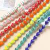 Heart-Shaped Strawberry Glass Beads for DIY Jewelry Making