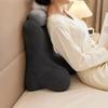 Reading Pillow for Sitting Rest, Supportive Backrest with Side , Detachable Headrest and Side Pockets Use