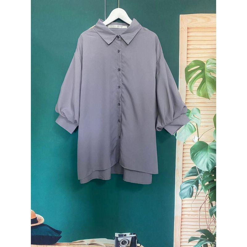 Export Export Original Order Open Shirt Women's Lantern Sleeve Stylish French Classic Style Niche Style Shirt Princess Style Spring