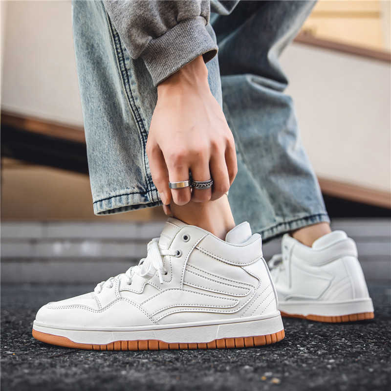 Plattformssneakers med tjock sula Snörskor Loafers Tennismodell Känga Herrskor Storlek 35 Sport Alla Märken Raning Life Roliga Löparskor