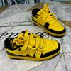 Niche Country Trendy Men's Board Shoes Fashionable Versatile Platform Yellow Casual Shoes