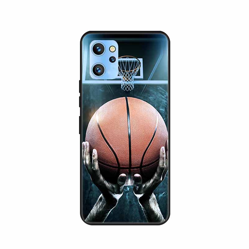 Etui do telefonu Umidigi A13 Pro 2022 Kwiaty Czarny Silikonowy Tylny Pokrowiec Miękki Pokrowiec TPU Do Umidigi A13S Etui A 13 S Coque Funda Torba