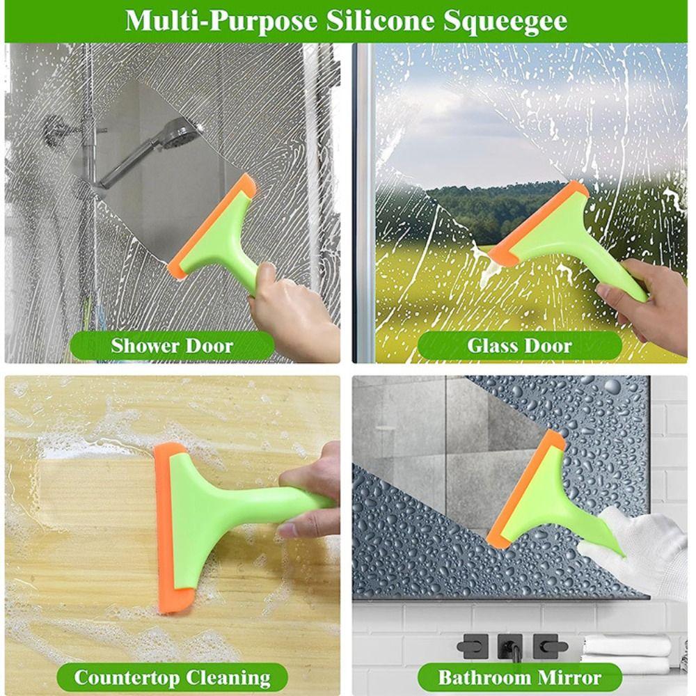 Silicone Auto Water Wiper Flexible Handle Silicone Squeegee Car Silicone Squeegee Car Window