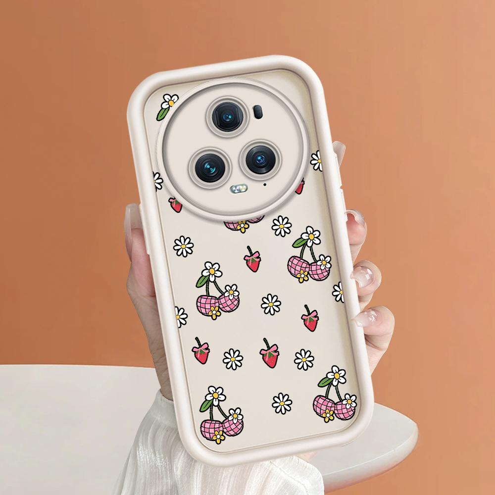 

Мягкий силиконовый квадратный чехол с рисунком лестницы для телефона, полное покрытие, противоударный защитный резиновый чехол для камеры для Huawei Honor Huawei Nova Y90 белый