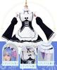 Cosplay Deluxe Edition Maid Anime Stage Chinese School Starting Life in Another World Maid Size [Nou-satsu] ReZero Rem/Ram Outfit, Costume,