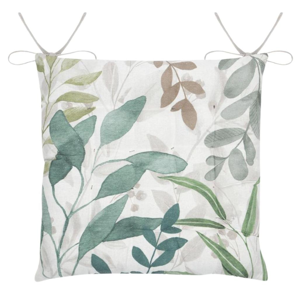 Cuscino Per Sedia Ombrage 38X38 Cm Foglie