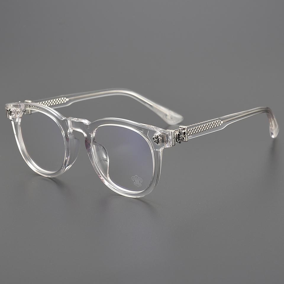 2025 Women Men Eyeglass Frames Eyewear Transparent Prescription Designer Women's Accessories Trends Round Presbyopia Glasses