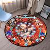 Genshin Impact Covoare rotunde pentru dormitor Covoare cu desene animate pentru sufragerie Covor moale pentru copii Covoraș anti-alunecare Decor pentru interior Camping Picnic