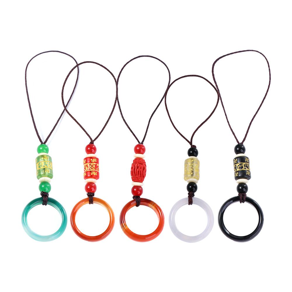 Key Agate Chain Hanging Cord Ring Buckle Mobile Phone Lanyard Cell Phone Lanyard Mobile Phone Strap