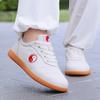 Unisex Cow Leather Genuine Leather Wushu Tai Chi Shoes - Oxford Sole Flexible Rubber Sole Kung Fu Training Shoes