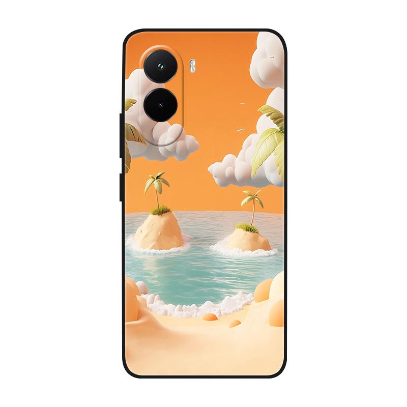 For Xiaomi Poco M7 4G Case Cover Camera Protection Shockproof Bumper For Poco M7 Plus 5G Phone Fundas Soft TPU Silicone Coque