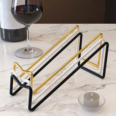 Yousheng Weinregal für die Arbeitsplatte, Eisen, Weinflaschen-Bierhalter, Champagnerregal, Getränkeständer für die Dekoration der Home Bar Theke