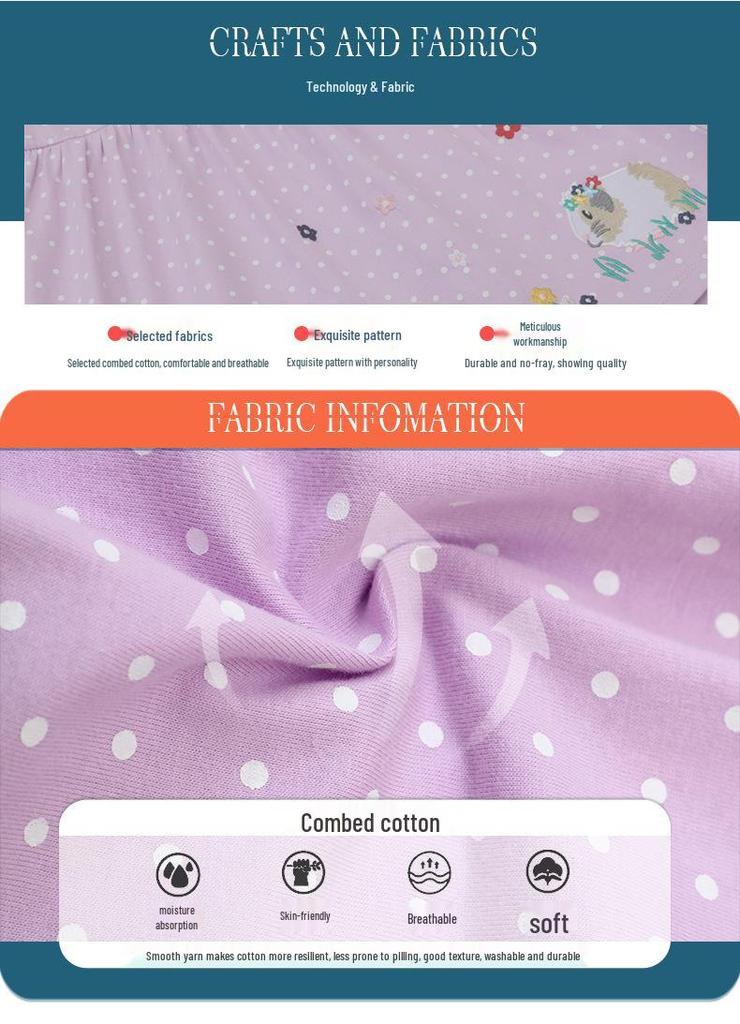 26-Year Novel Girls' Dress: European & American Knit Cute Embroidered Skirt