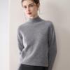 Rollkragenpullover aus reinem Kaschmir für Damen: Vielseitig, Warm, Einfarbig für Herbst/Winter