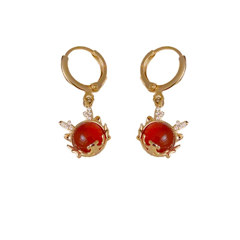 

Универсальные праздничные красные каффы в виде дракона: Изысканный дизайн китайского зодиака к Новому году