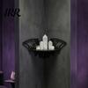 Small Floating Rack Halloween Bat Corner Shelf, Decorative Wooden Wall Mount Display Unique Storage Spiderweb Design Gothic for Home, Bedroom, Kitchen