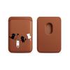 Cute Kitten Leather Card Wallet Cover Phone Card Holder Magnetic Case Suitable For All iPhone For Magsafe Card Phone Back Bag