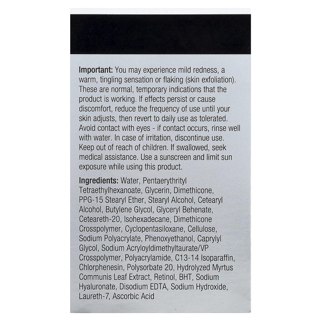 Neutrogena Rapid Wrinkle Repair®, Retinol Renewal Cream, Parfümfrei, 1,7 oz (48 g)