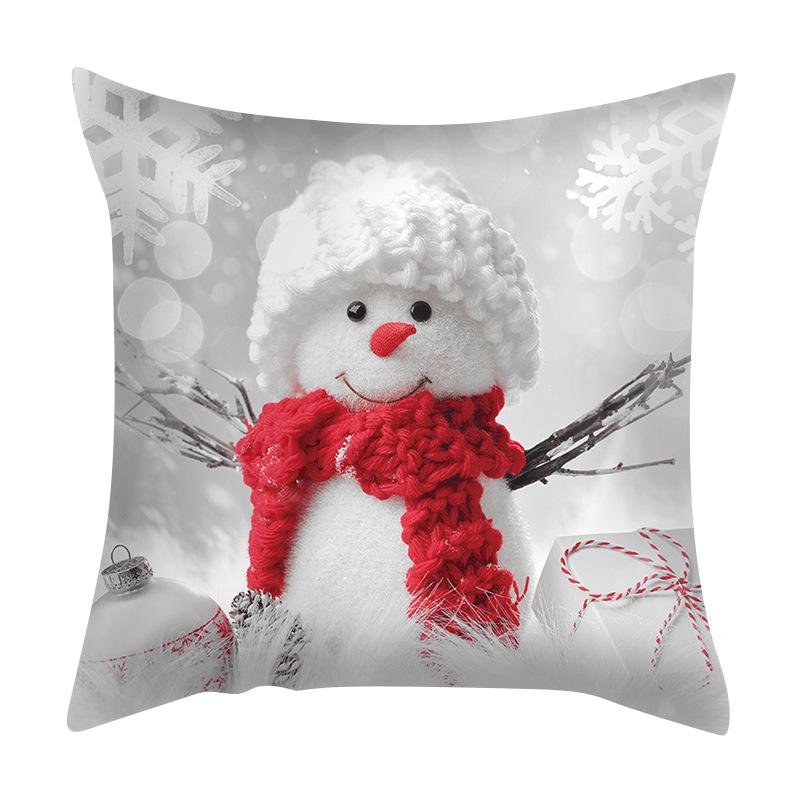 Cartoon Pillowcases Christmas Nordic Cross-border Special for Living Room Bedroom Cushion Cushions