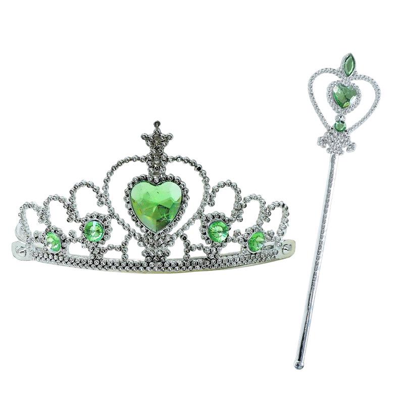 Enchanting Fairy Butterfly Wings Costume Set for Kids with Headband, Crown, and Magic Wand