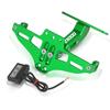FOR KAWASAKI Z1000 Z 1000 2003 2004 2005 2006 2007- Motorcycle Adjustable Angle License Number Plate Frame Holder