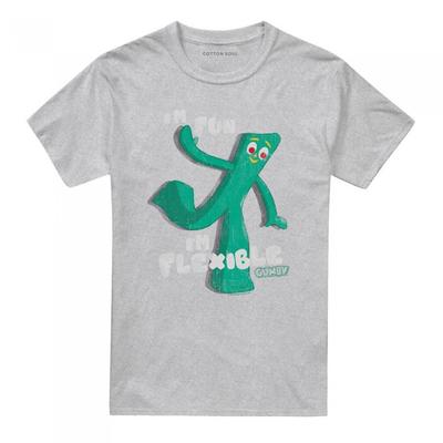 Camiseta Unissex Adulto Gumby IÂ´m Flexible